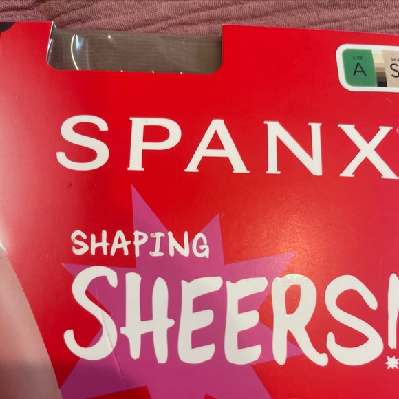 SPANX Sheer Shaper Tights in Nude - Picture 2 of 6